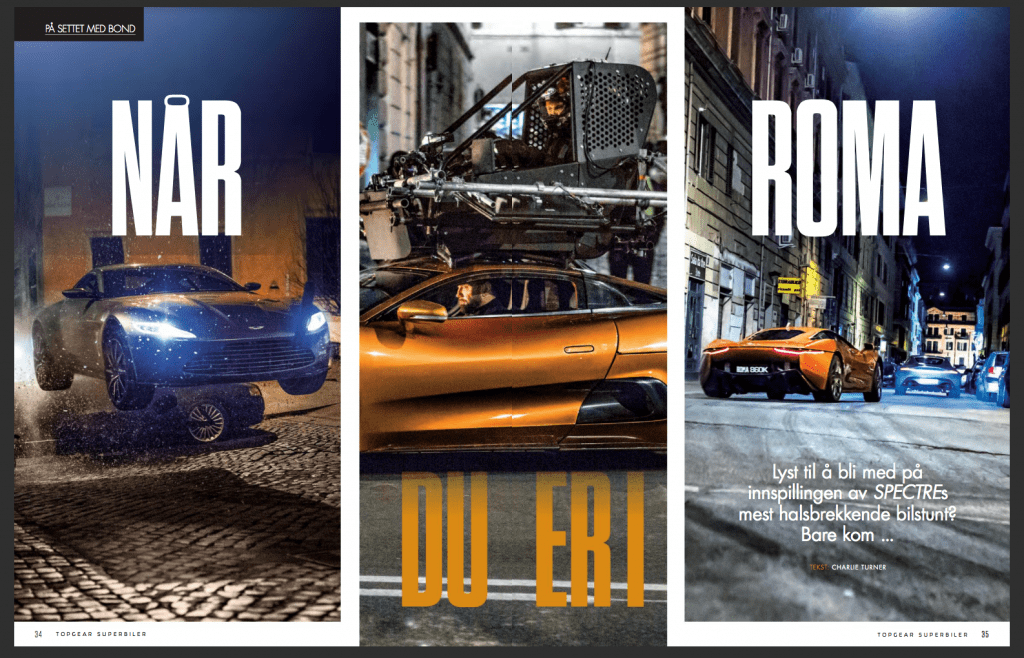 Når du er i Roma, oppslag