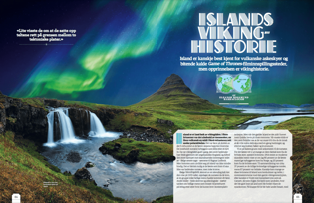 Islands vikinghistorie, oppslag