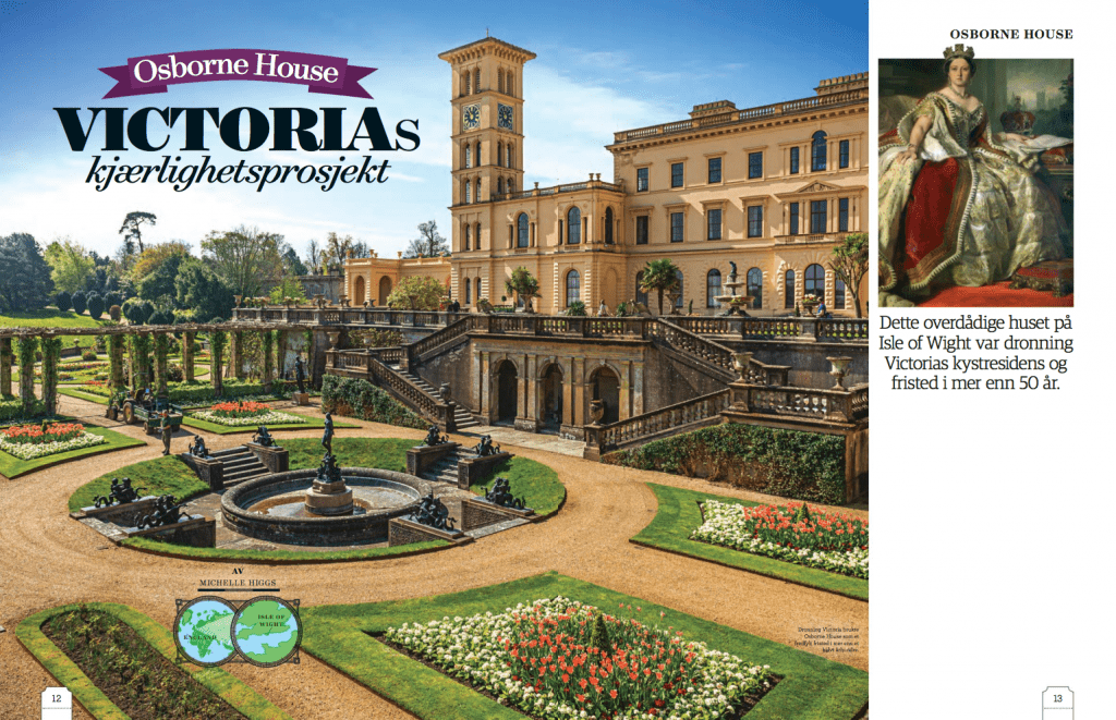 Osborne House – Victorias kjærlighetsprosjekt, oppslag