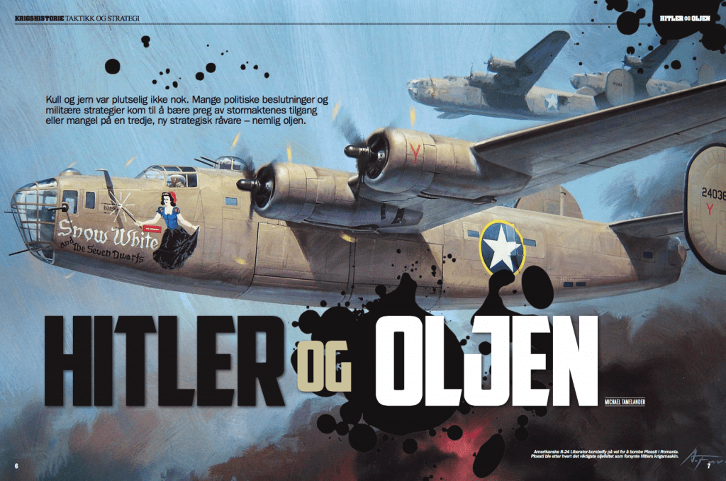 Hitler og oljen, oppslag