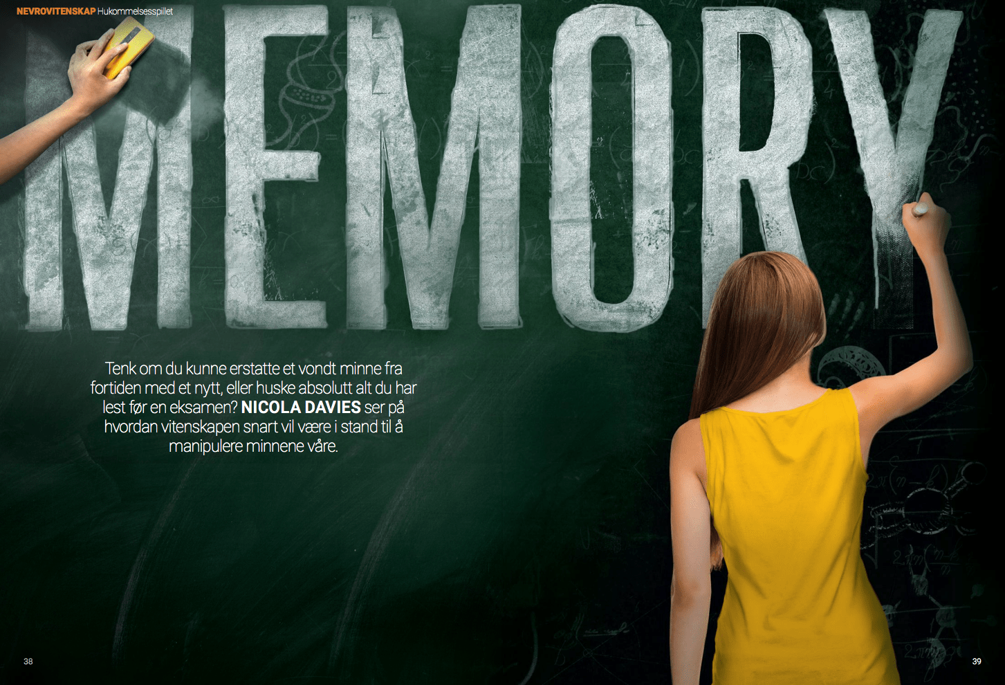 Memory: minnemanipulasjon, oppslag
