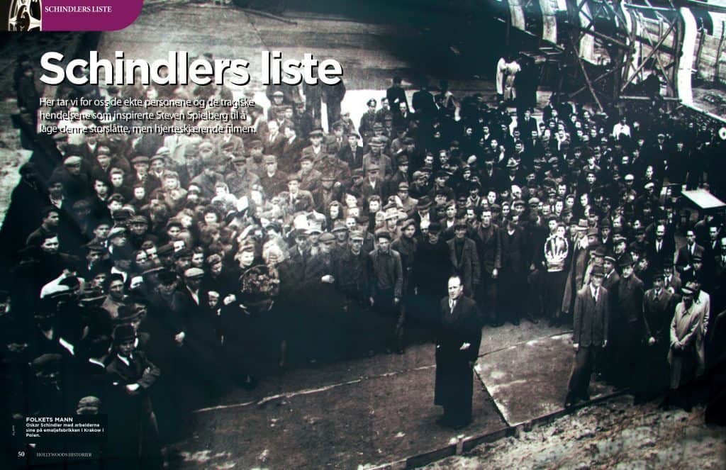 Schindlers liste, oppslag