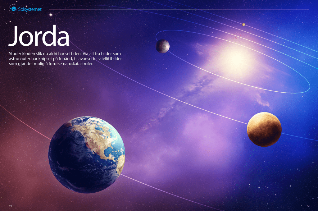 Jorda slik du aldri har sett den, oppslag