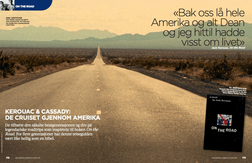 Kerouac & Cassady: de cruiset gjennom Amerika, oppslag