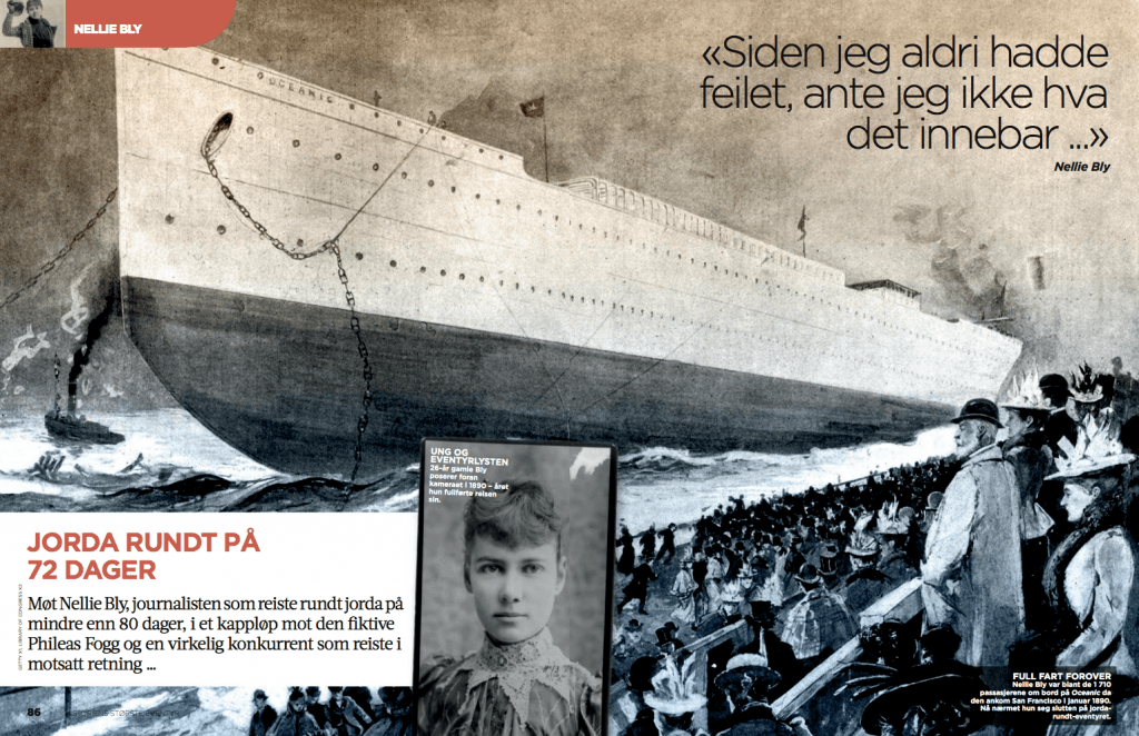 Nellie Bly – Jorda rundt på 72 dager