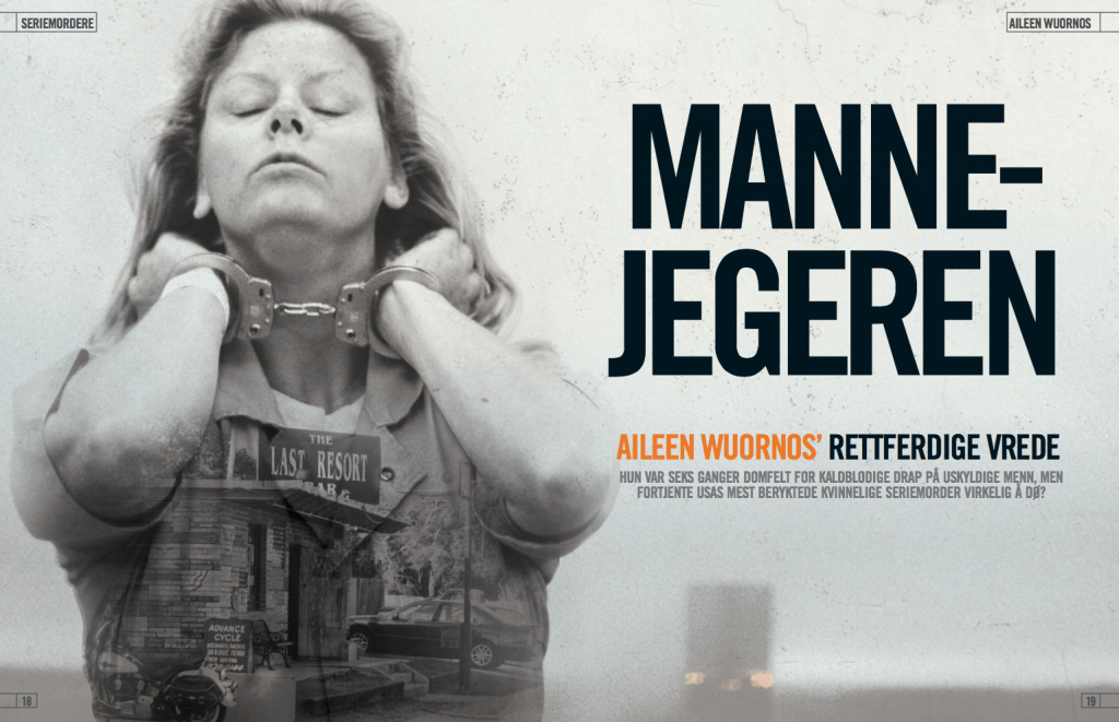 Mannejegeren, oppslag