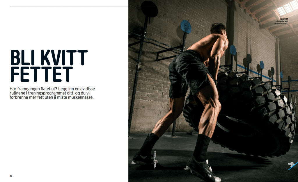 Bli kvitt fettet, oppslag