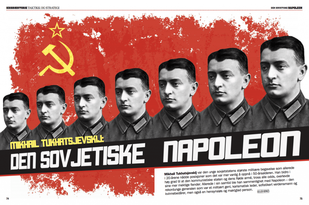 Mikhail Tukhatsjevskij: Den sovjetiske Napoleon, oppslag