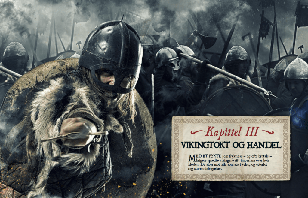 Vikingtokt og handel, oppslag