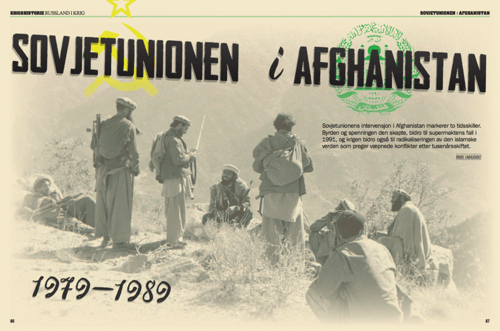 Sovjetunionen i Afghanistan, oppslag