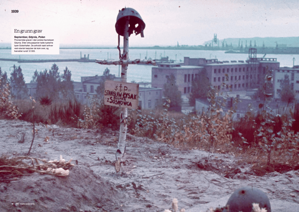 Krigsåret 1939, oppslag