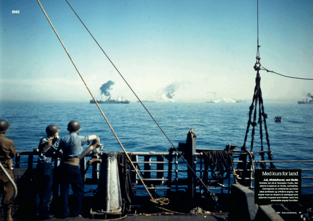 Krigsåret 1943, oppslag