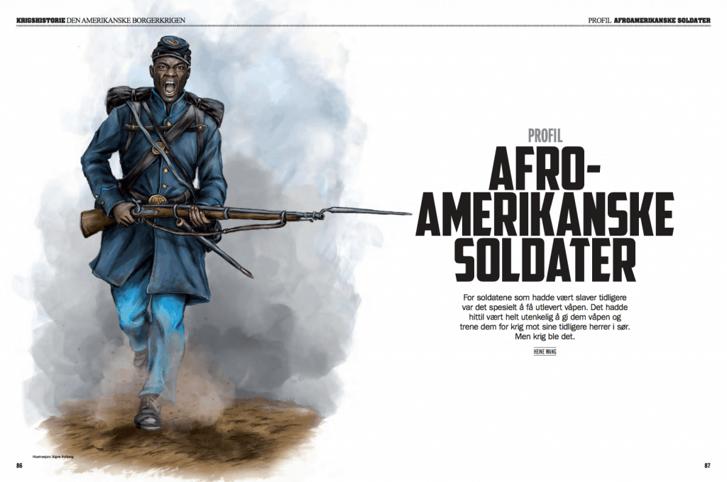 PROFIL: Afroamerikanske soldater, oppslag