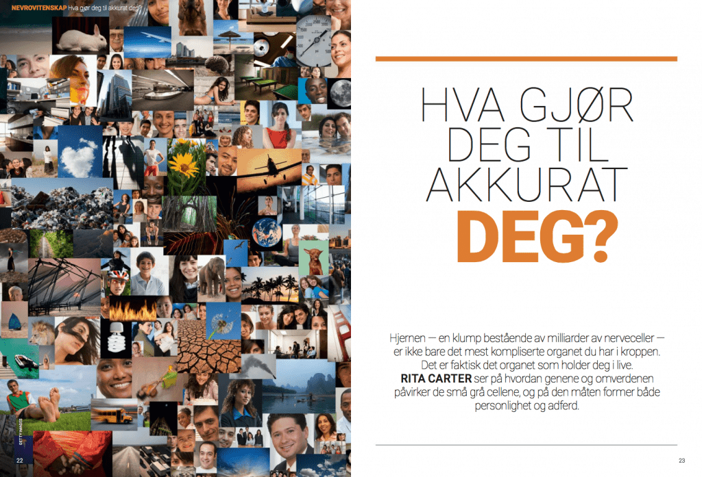 Hva gjør deg til akkurat deg?