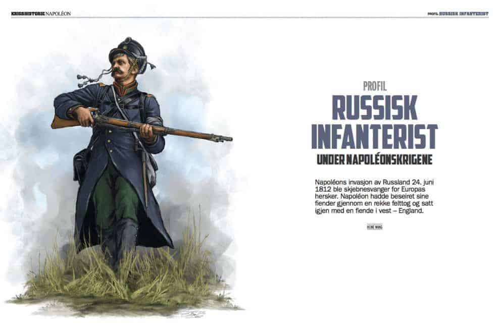 PROFIL: Russisk infanterist, oppslag