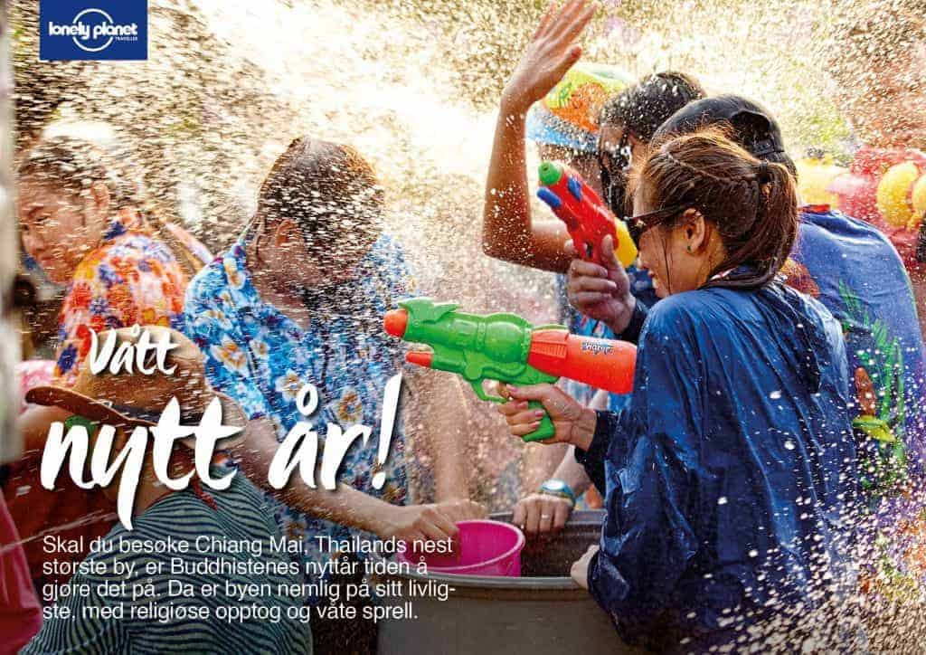 Vått nytt år i Chiang Mai