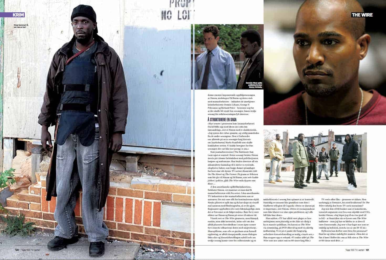 The Wire, oppslag